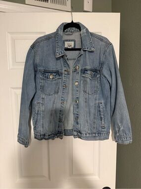 Forever 21 Light Blue Denim Jean Jacket